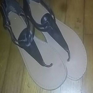 Black sandals